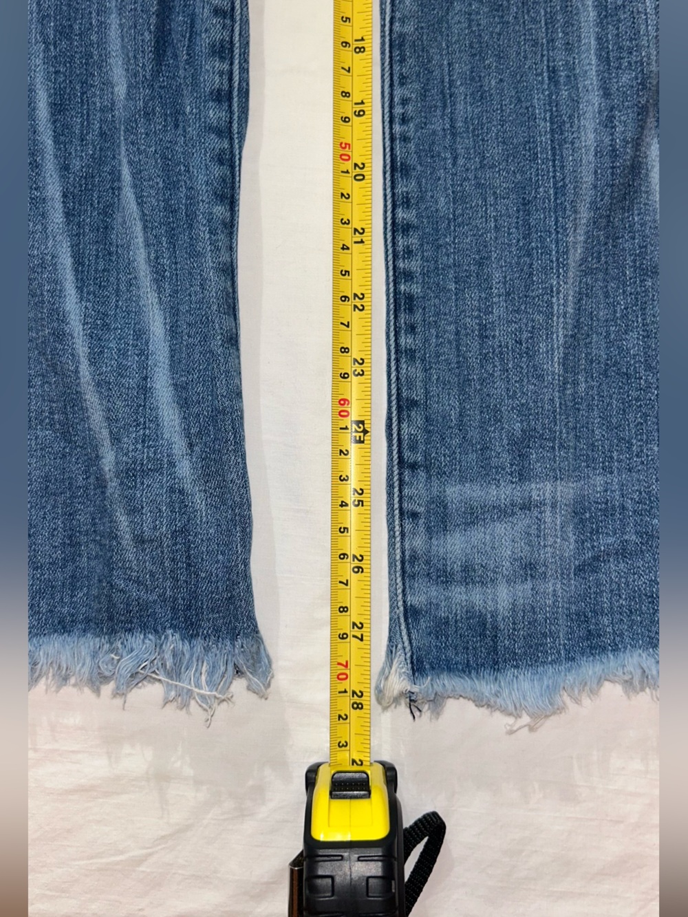 AYR Washed Blue High-Rise Denim - Picture 4 of 7